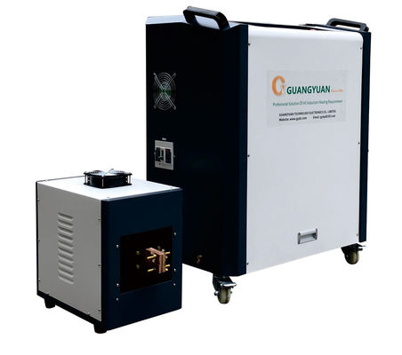 آلة التسخين بالحث الصناعي ذات التردد المتوسط ​​مع شاشة لمس DSP 100kw