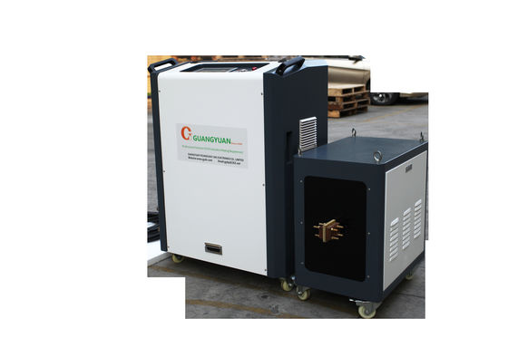 فرن معدات التسخين بالحث عالي التردد 100KW مع التحكم باللمس DSP
