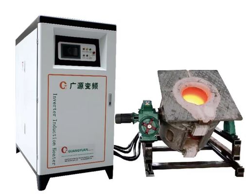 آلة صهر الحث ذات التردد المتوسط ​​500KW فرن الحث الكهربائي DSP