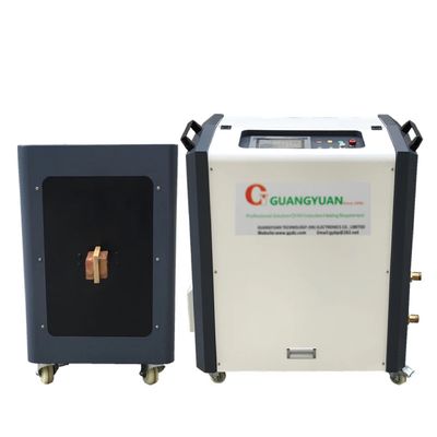 120KW شاشة تعمل باللمس الضوء الصناعي التسخين التعريفي آلة التبديل الناعمة 5-20 كيلو هرتز للتصلب