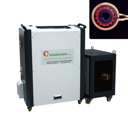 شاشة تعمل باللمس المحمولة معدات اللحام التعريفي 100KW لأنابيب الصلب النحاسية
